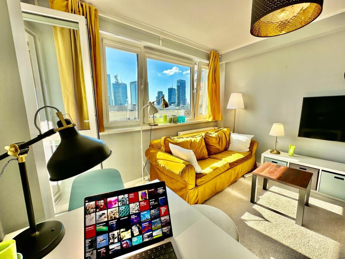 Apartmán Gold 2 King Size Bed, Metro X2 Free Wifi, 50'Tv Netflix, Hbo, Appletv+ Varšava Exteriér fotografie