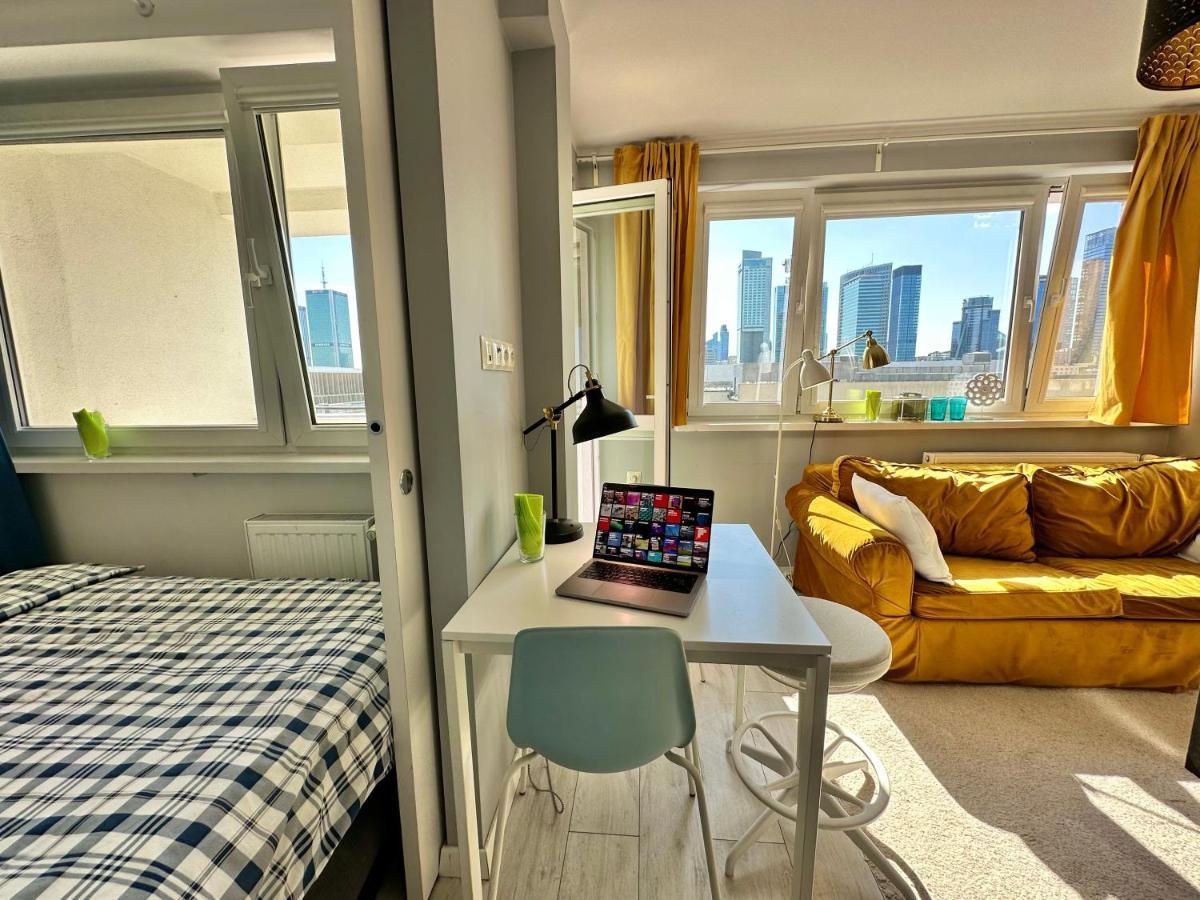 Apartmán Gold 2 King Size Bed, Metro X2 Free Wifi, 50'Tv Netflix, Hbo, Appletv+ Varšava Exteriér fotografie